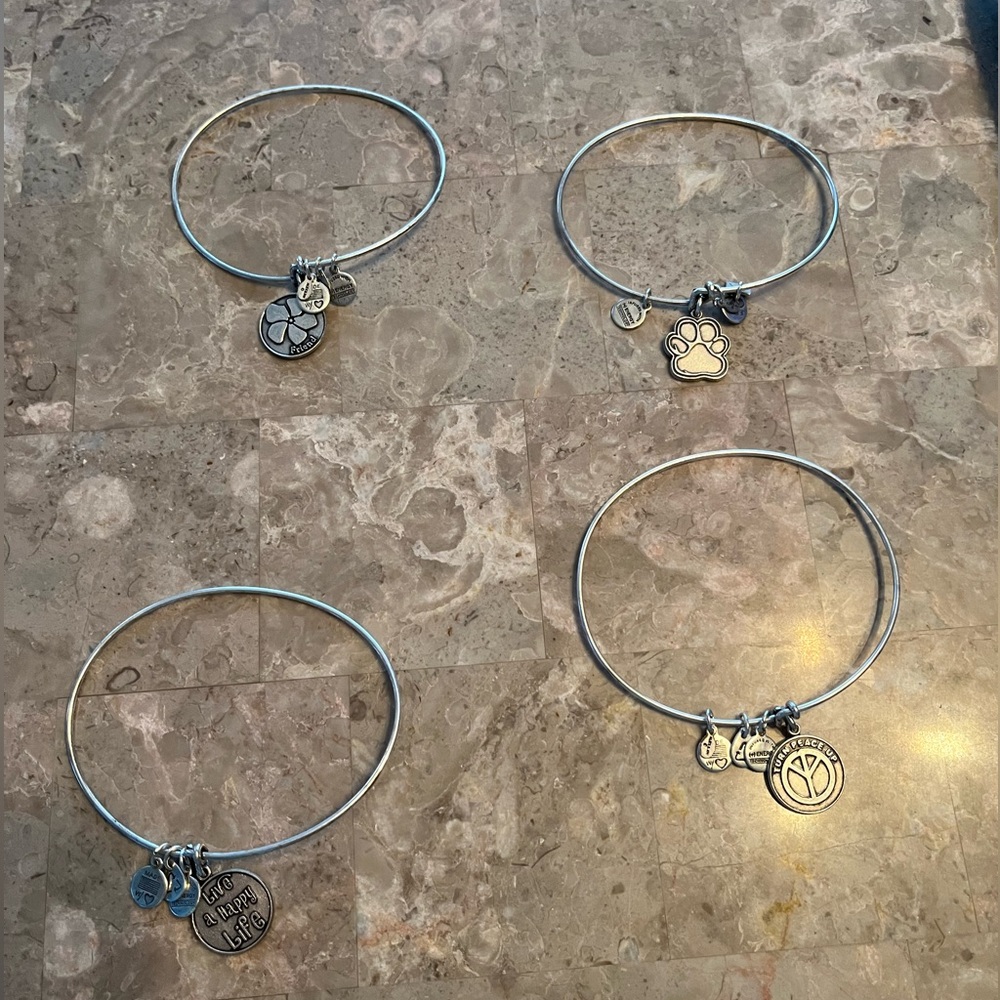 Alex and Ani Bracelets (4 total)
